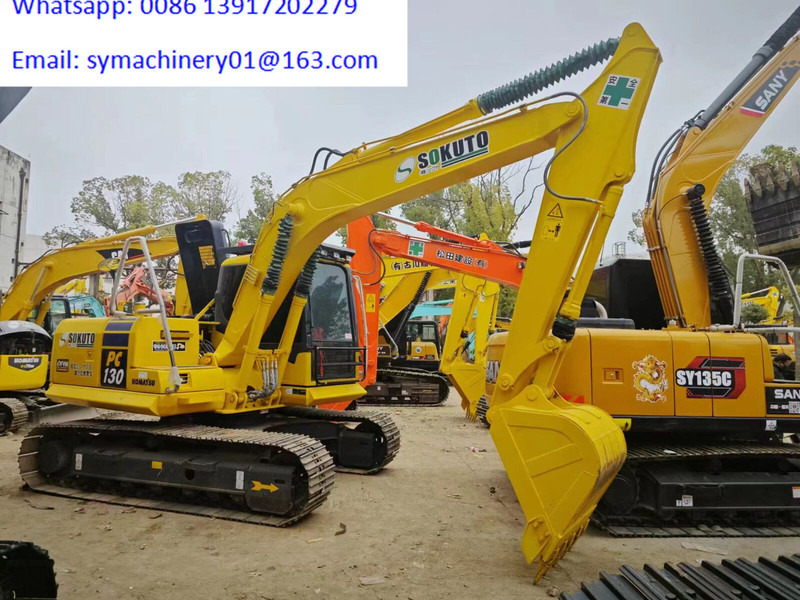 Komatsu PC130 - Pásové rýpadlo: obrázek 1 Komatsu PC130 - Pásové rýpadlo: obrázek 1