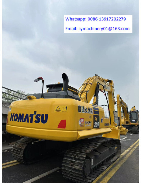 Komatsu PC200 - Pásové rýpadlo: obrázek 1 Komatsu PC200 - Pásové rýpadlo: obrázek 1