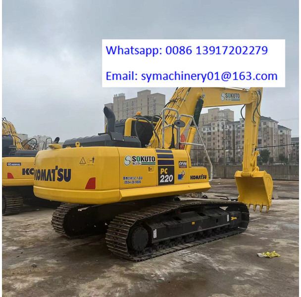 Komatsu PC220-8 - Pásové rýpadlo: obrázek 5 Komatsu PC220-8 - Pásové rýpadlo: obrázek 5
