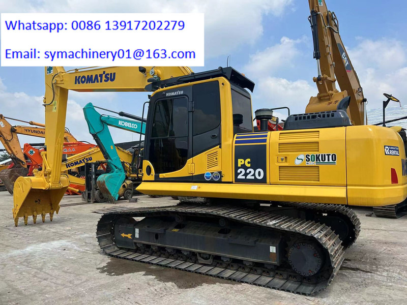 Komatsu PC220-8 - Pásové rýpadlo: obrázek 3 Komatsu PC220-8 - Pásové rýpadlo: obrázek 3