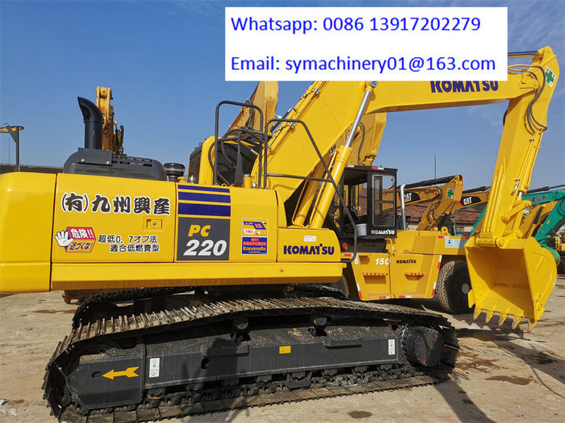 Komatsu PC220-8N1 - Pásové rýpadlo: obrázek 1 Komatsu PC220-8N1 - Pásové rýpadlo: obrázek 1
