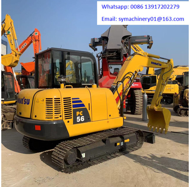 Komatsu PC56-7 - Mini rýpadlo: obrázek 2 Komatsu PC56-7 - Mini rýpadlo: obrázek 2