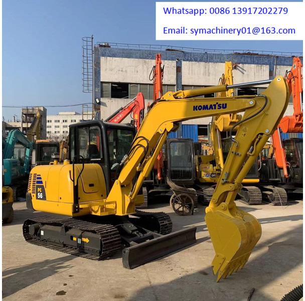 Komatsu PC56-7 - Mini rýpadlo: obrázek 1 Komatsu PC56-7 - Mini rýpadlo: obrázek 1