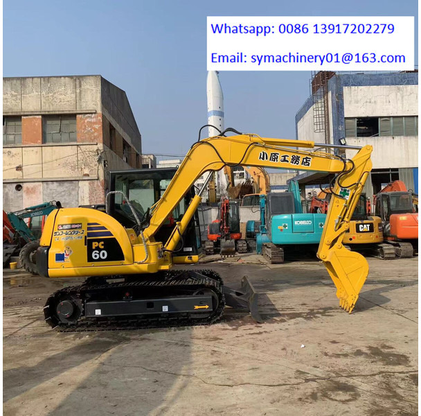 Komatsu PC60-8 - Mini rýpadlo: obrázek 4 Komatsu PC60-8 - Mini rýpadlo: obrázek 4