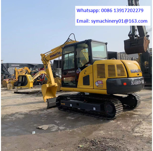 Komatsu PC60-8 - Mini rýpadlo: obrázek 3 Komatsu PC60-8 - Mini rýpadlo: obrázek 3