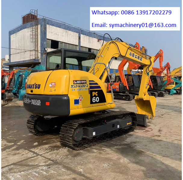 Komatsu PC60-8 - Mini rýpadlo: obrázek 2 Komatsu PC60-8 - Mini rýpadlo: obrázek 2