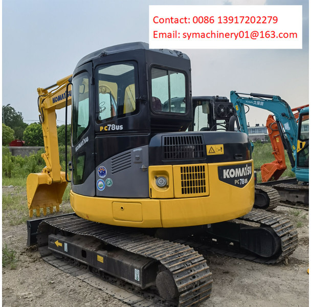 Komatsu PC78US-6 - Mini rýpadlo: obrázek 1 Komatsu PC78US-6 - Mini rýpadlo: obrázek 1