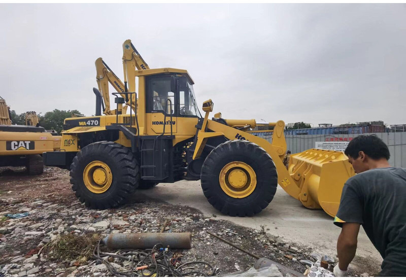 Komatsu WA470-3 - Kolový nakladač: obrázek 4 Komatsu WA470-3 - Kolový nakladač: obrázek 4