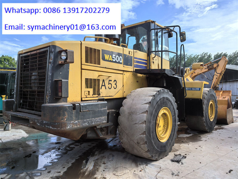Komatsu WA500-6 WA500 WA600 WA470 - Kolový nakladač: obrázek 5 Komatsu WA500-6 WA500 WA600 WA470 - Kolový nakladač: obrázek 5