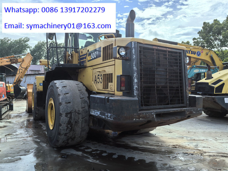 Komatsu WA500-6 WA500 WA600 WA470 - Kolový nakladač: obrázek 3 Komatsu WA500-6 WA500 WA600 WA470 - Kolový nakladač: obrázek 3