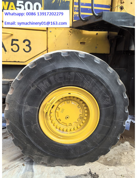 Komatsu WA500-6R WA500 WA600 - Kolový nakladač: obrázek 4 Komatsu WA500-6R WA500 WA600 - Kolový nakladač: obrázek 4