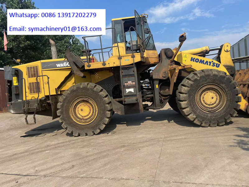 Komatsu WA600-6 - Kolový nakladač: obrázek 5 Komatsu WA600-6 - Kolový nakladač: obrázek 5