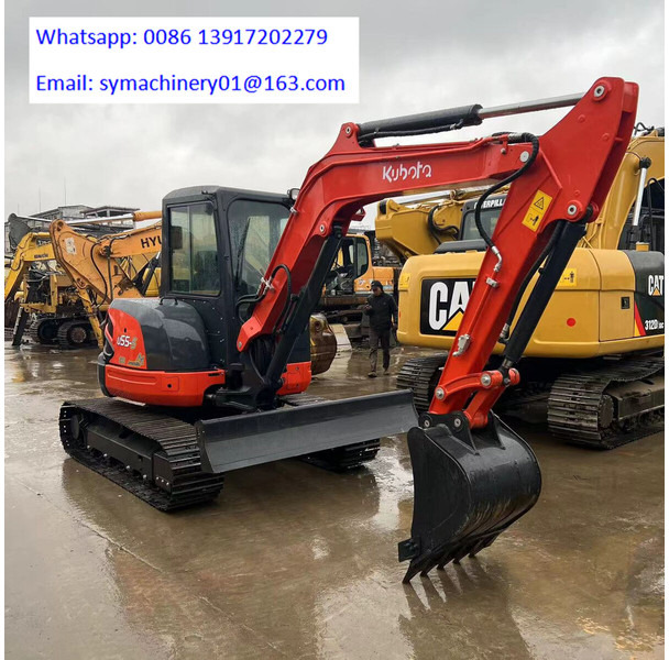 Kubota U55-5 - Mini rýpadlo: obrázek 4 Kubota U55-5 - Mini rýpadlo: obrázek 4