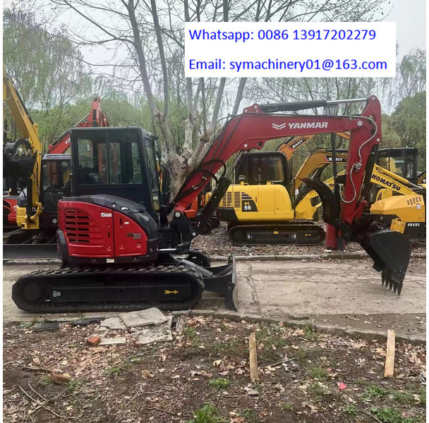 Yanmar Vio 55 YANMAR Vio55-6b Vio60 Vio 35 VIo 80 - Mini rýpadlo: obrázek 4 Yanmar Vio 55 YANMAR Vio55-6b Vio60 Vio 35 VIo 80 - Mini rýpadlo: obrázek 4