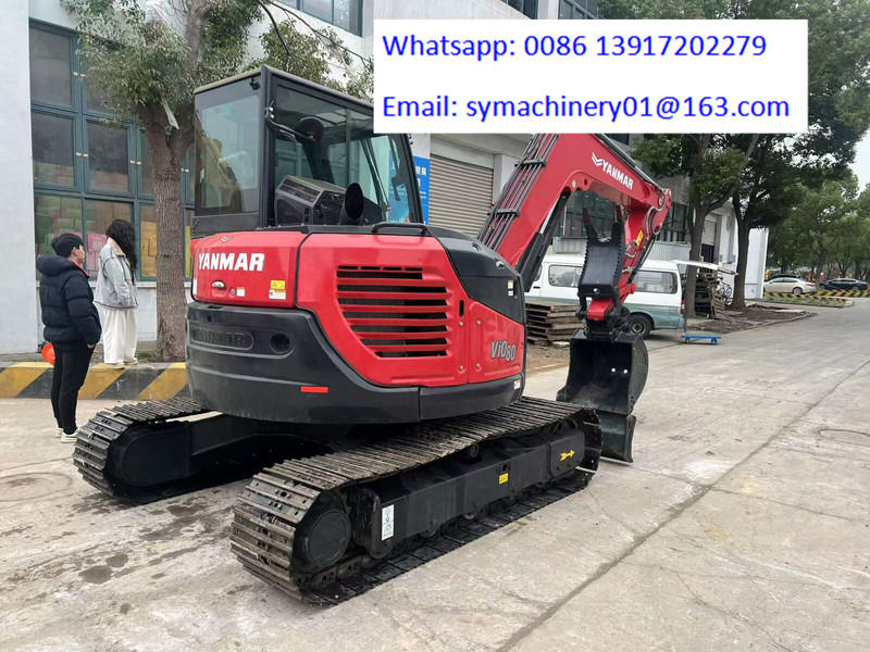 Yanmar Vio 80 - Pásové rýpadlo: obrázek 4 Yanmar Vio 80 - Pásové rýpadlo: obrázek 4