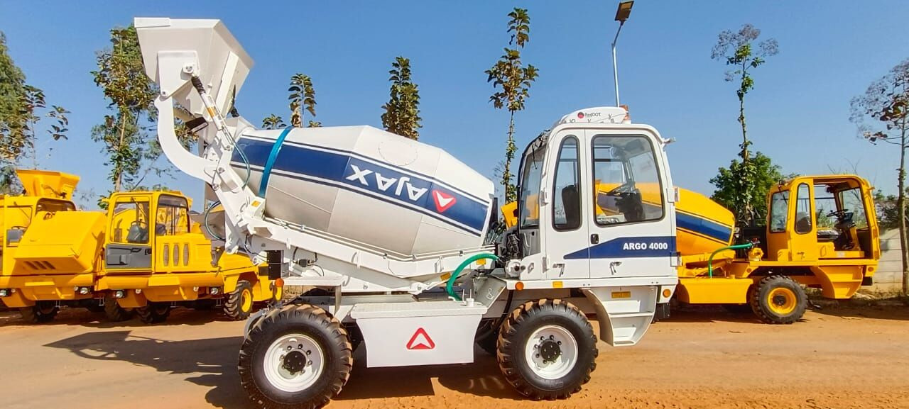 New AJAX ARGO 4000 concrete mixer truck - Autodomíchávač: obrázek 1 New AJAX ARGO 4000 concrete mixer truck - Autodomíchávač: obrázek 1