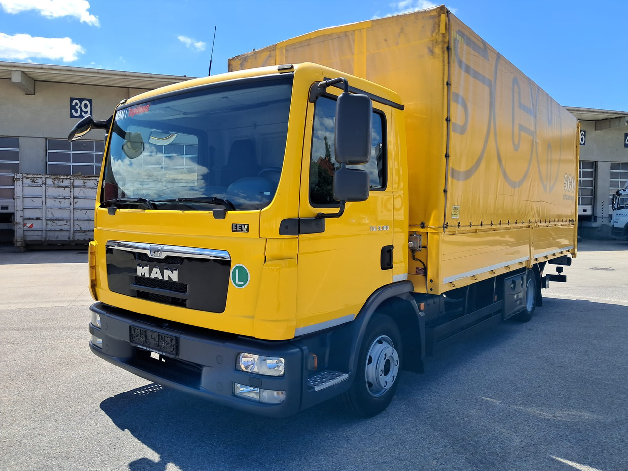 MAN MAN TGL 8.180 Pritsche + LBW | Klima | Tempomat | Schaltgetriebe - Nákladní automobil valníkový/ Plošinový: obrázek 1 MAN MAN TGL 8.180 Pritsche + LBW | Klima | Tempomat | Schaltgetriebe - Nákladní automobil valníkový/ Plošinový: obrázek 1