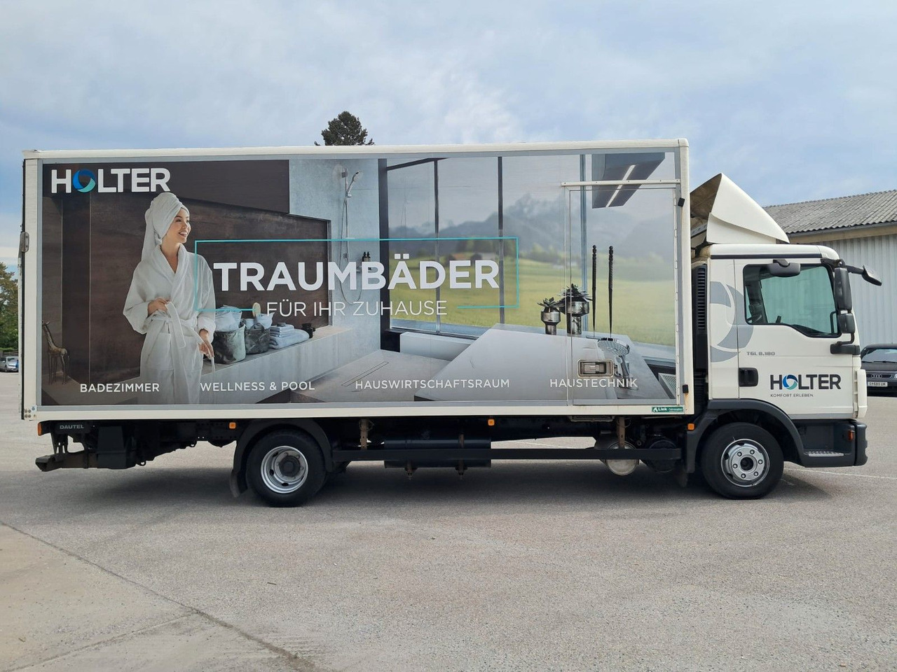MAN TGL 8.180 Koffer mit LBW | Klima | Diff. | Tempo - Skříňový nákladní auto: obrázek 4 MAN TGL 8.180 Koffer mit LBW | Klima | Diff. | Tempo - Skříňový nákladní auto: obrázek 4