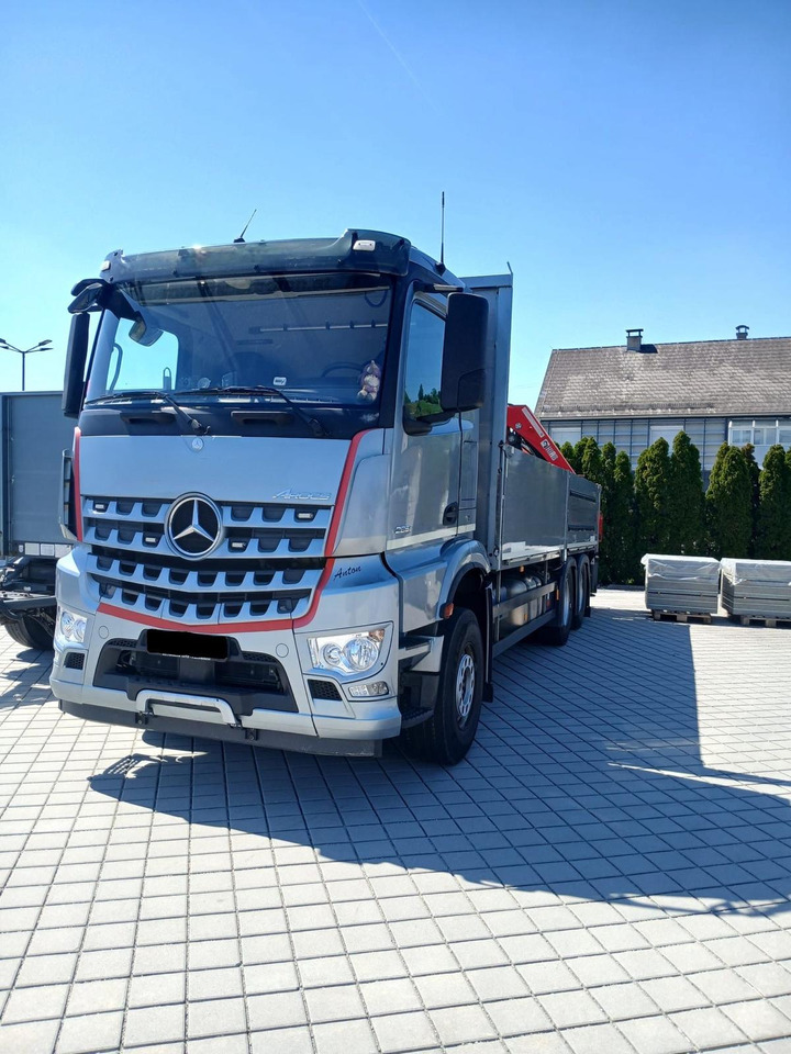 MERCEDES-BENZ AROCS 28.51 | 6x4| Klima | Retarder | Euro 6 - Nákladní automobil valníkový/ Plošinový, Auto s hydraulickou rukou: obrázek 1 MERCEDES-BENZ AROCS 28.51 | 6x4| Klima | Retarder | Euro 6 - Nákladní automobil valníkový/ Plošinový, Auto s hydraulickou rukou: obrázek 1