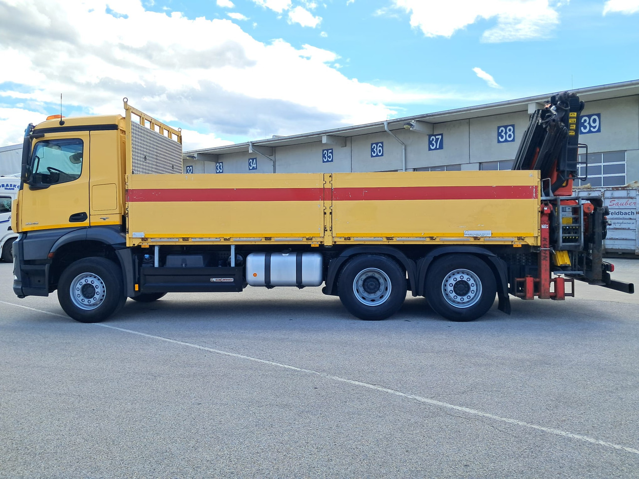 MERCEDES-BENZ Arocs 2545 | Palfinger PK 22002 | Klima | Retarder | Euro 6 - Nákladní automobil valníkový/ Plošinový, Auto s hydraulickou rukou: obrázek 3 MERCEDES-BENZ Arocs 2545 | Palfinger PK 22002 | Klima | Retarder | Euro 6 - Nákladní automobil valníkový/ Plošinový, Auto s hydraulickou rukou: obrázek 3