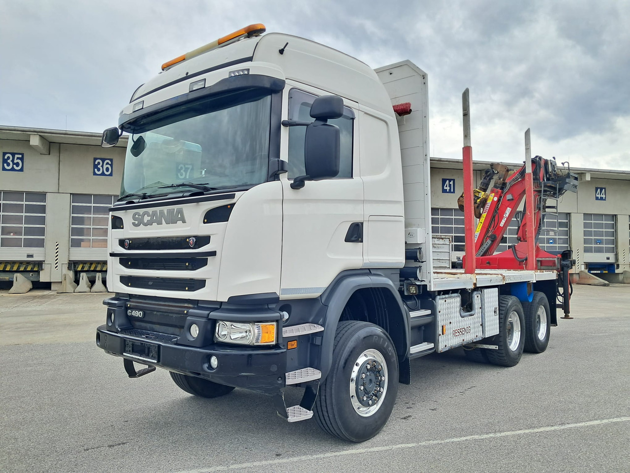SCANIA G 490 6x6 Blatt-Blatt | Klima | Schaltgetriebe | Euro 6 | Penz-Kran 12Z | - Lesovůz, Auto s hydraulickou rukou: obrázek 2 SCANIA G 490 6x6 Blatt-Blatt | Klima | Schaltgetriebe | Euro 6 | Penz-Kran 12Z | - Lesovůz, Auto s hydraulickou rukou: obrázek 2