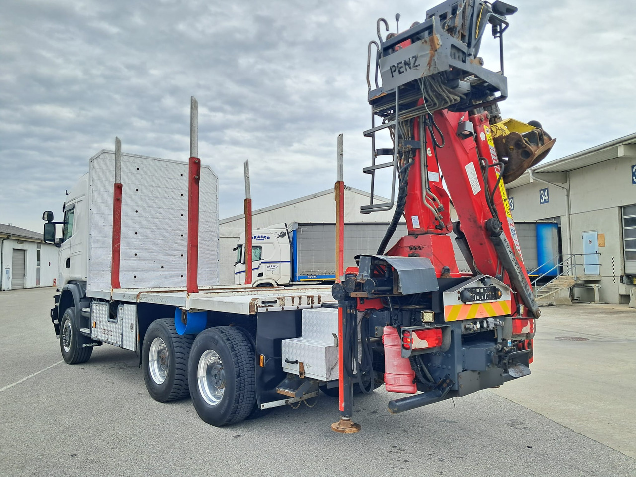 SCANIA G 490 6x6 Blatt-Blatt | Klima | Schaltgetriebe | Euro 6 | Penz-Kran 12Z | leasing SCANIA G 490 6x6 Blatt-Blatt | Klima | Schaltgetriebe | Euro 6 | Penz-Kran 12Z |: obrázek 6