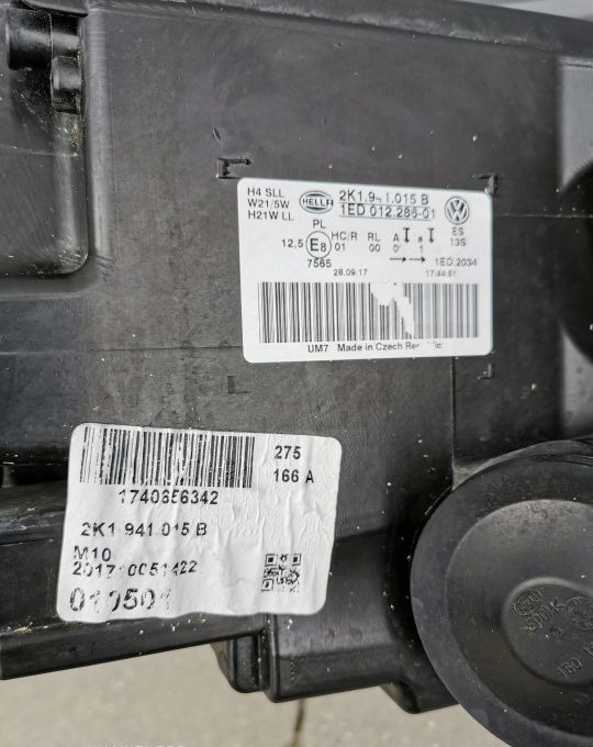 LAMPA PRZÓD VW CEDDY LEWA 2K1.9.I - Světlomet: obrázek 4 LAMPA PRZÓD VW CEDDY LEWA 2K1.9.I - Světlomet: obrázek 4
