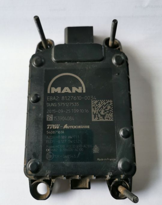 RADAR MAN TGX TGS E6. 82.27610-0034 - Senzor pro Nákladní auto: obrázek 1 RADAR MAN TGX TGS E6. 82.27610-0034 - Senzor pro Nákladní auto: obrázek 1