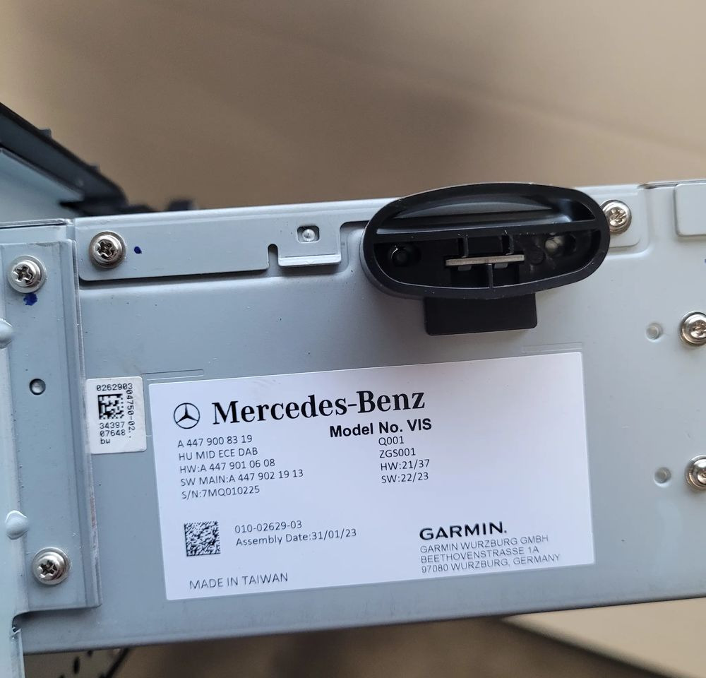 RADIO GARMIN MERCRDES VITO A4479008319 CHWALIM116 - Elektrický systém pro Dodávka: obrázek 3 RADIO GARMIN MERCRDES VITO A4479008319 CHWALIM116 - Elektrický systém pro Dodávka: obrázek 3
