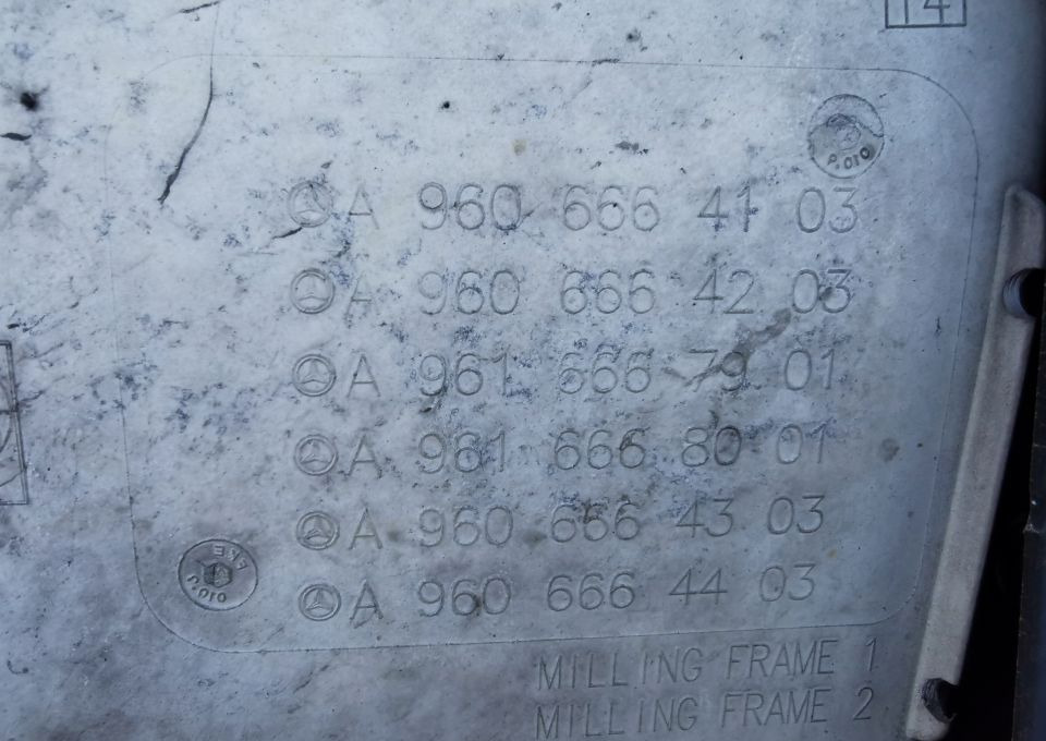 STOPNICA WŁAZ MERCEDES ACTROS MP4 A9606664103 - Stupátko pro Nákladní auto: obrázek 4 STOPNICA WŁAZ MERCEDES ACTROS MP4 A9606664103 - Stupátko pro Nákladní auto: obrázek 4