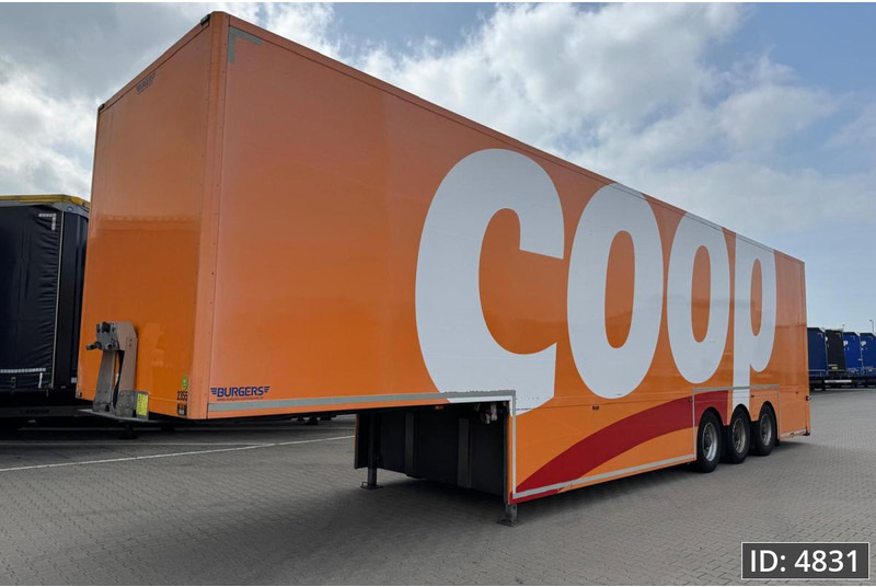 BURGERS Double-Deck / Steering axle / Tail lift / Racing / 5 pieces - Skříňový návěs: obrázek 1 BURGERS Double-Deck / Steering axle / Tail lift / Racing / 5 pieces - Skříňový návěs: obrázek 1