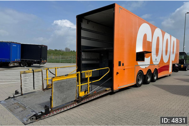 BURGERS Double-Deck / Steering axle / Tail lift / Racing / 5 pieces - Skříňový návěs: obrázek 4 BURGERS Double-Deck / Steering axle / Tail lift / Racing / 5 pieces - Skříňový návěs: obrázek 4