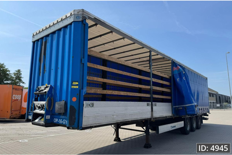 Krone SD / Sideboards / Drum brakes / DHOLLANDIA 2000KG - Plachtový návěs: obrázek 1 Krone SD / Sideboards / Drum brakes / DHOLLANDIA 2000KG - Plachtový návěs: obrázek 1