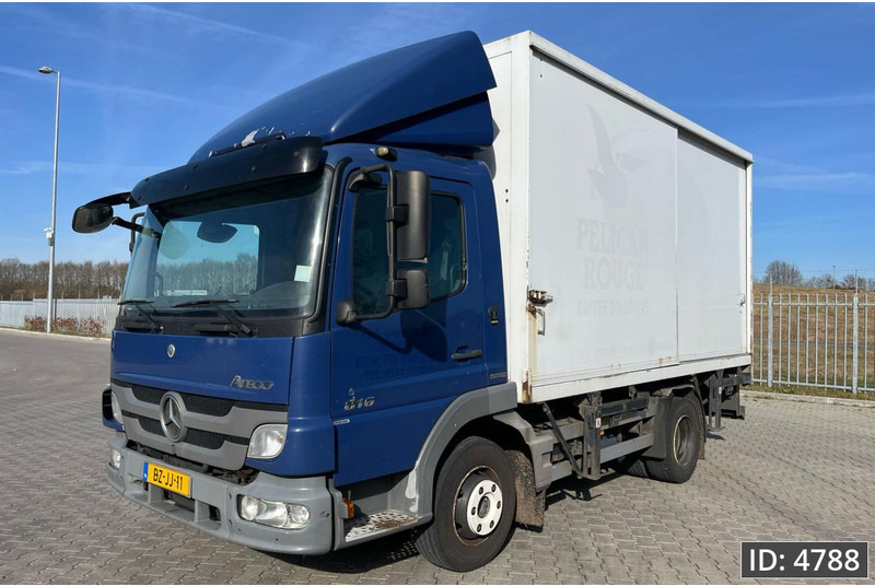 Kontejnérový podvozek/ Výměnná nástavba Mercedes-Benz Atego 816 Day Cab, Euro 5, BDF / EPS automatic / standklima / Hydraulic system: obrázek 1