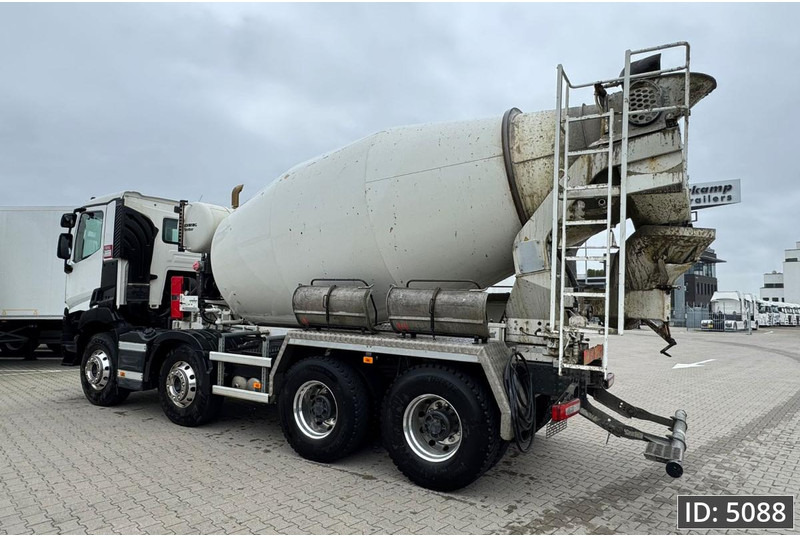 Renault C480 Day Cab, Euro 6, 8x4 / Full steel / 9m3 / TOP!! - Autodomíchávač: obrázek 2 Renault C480 Day Cab, Euro 6, 8x4 / Full steel / 9m3 / TOP!! - Autodomíchávač: obrázek 2