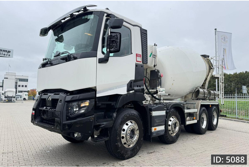Renault C480 Day Cab, Euro 6, 8x4 / Full steel / 9m3 / TOP!! - Autodomíchávač: obrázek 1 Renault C480 Day Cab, Euro 6, 8x4 / Full steel / 9m3 / TOP!! - Autodomíchávač: obrázek 1