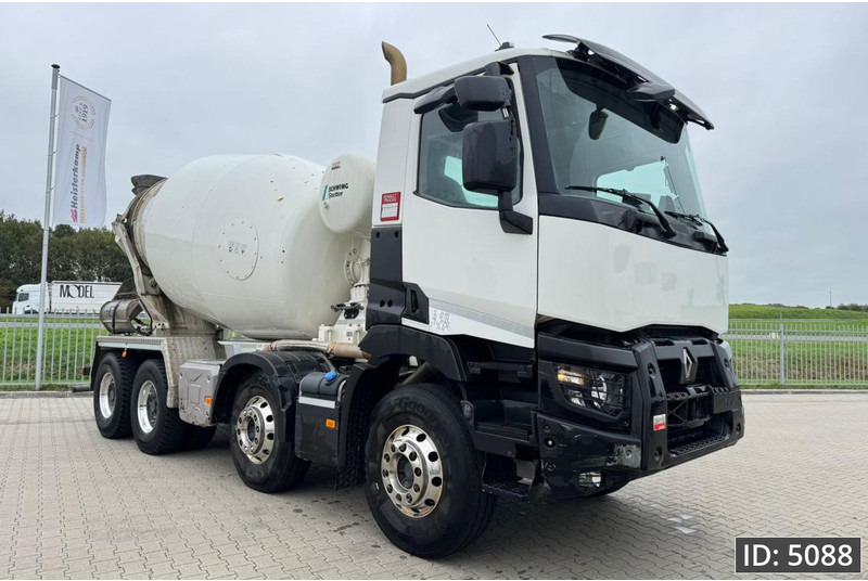 Renault C480 Day Cab, Euro 6, 8x4 / Full steel / 9m3 / TOP!! - Autodomíchávač: obrázek 4 Renault C480 Day Cab, Euro 6, 8x4 / Full steel / 9m3 / TOP!! - Autodomíchávač: obrázek 4