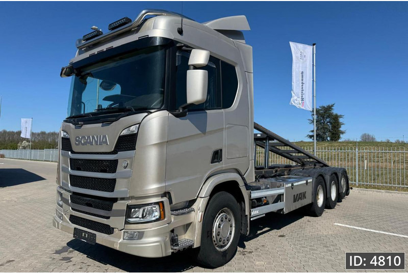 Scania R540 Topline, Euro 6, / 8x4 / BDF / Tipper / Steering axle, Intarder - Kontejnérový podvozek/ Výměnná nástavba: obrázek 1 Scania R540 Topline, Euro 6, / 8x4 / BDF / Tipper / Steering axle, Intarder - Kontejnérový podvozek/ Výměnná nástavba: obrázek 1