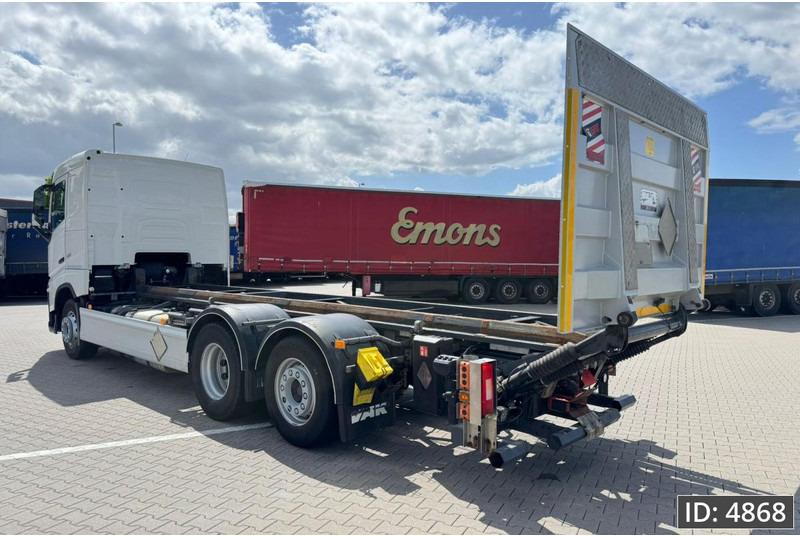 Volvo FH 500 Globetrotter, Euro 6, / 6x2 / Hydraulic body / frame 7.4 m / Tail lift - Kontejnérový podvozek/ Výměnná nástavba: obrázek 2 Volvo FH 500 Globetrotter, Euro 6, / 6x2 / Hydraulic body / frame 7.4 m / Tail lift - Kontejnérový podvozek/ Výměnná nástavba: obrázek 2