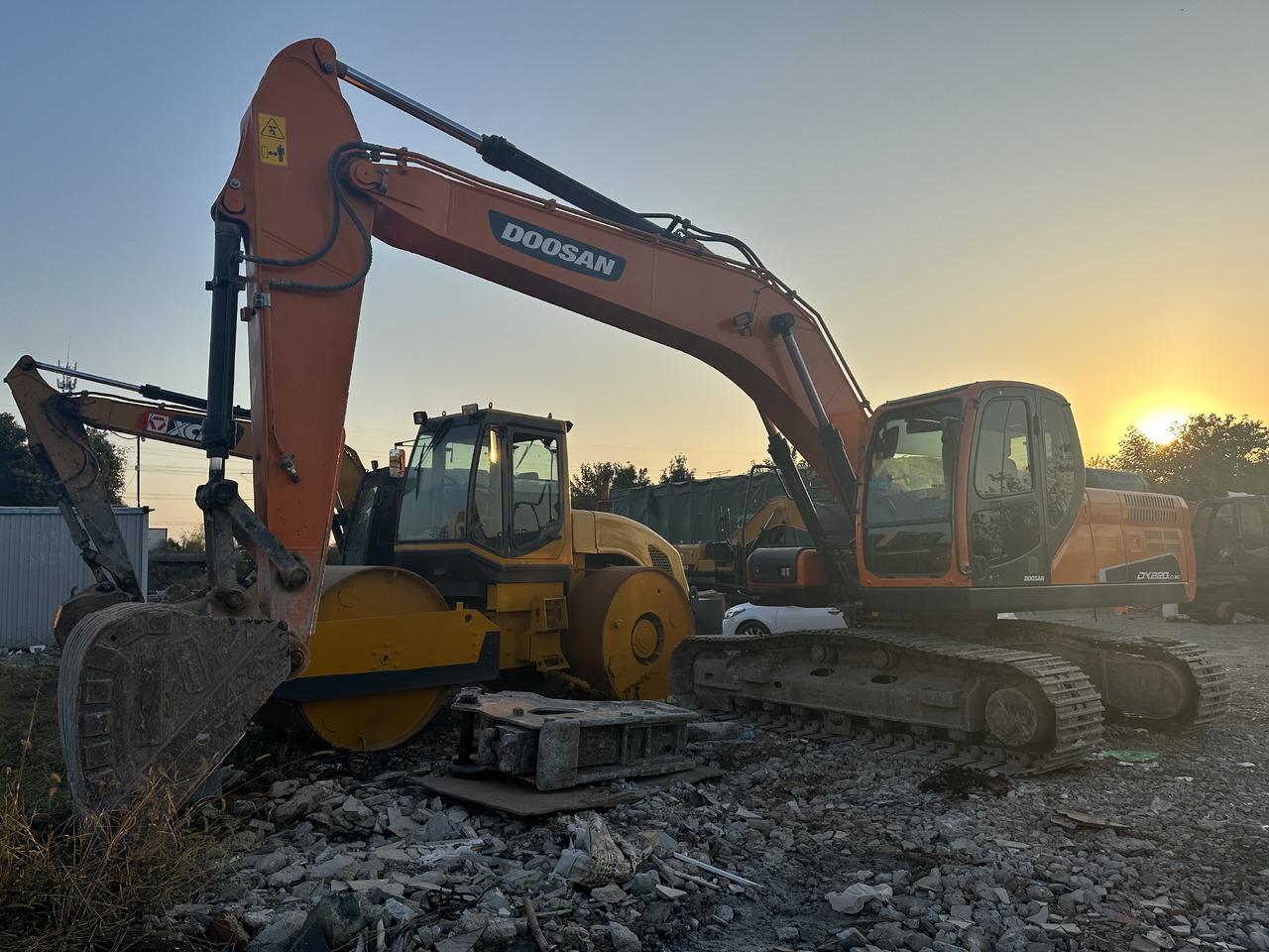 DOOSAN DX220 Crawler Excavator Good Condition - Pásové rýpadlo: obrázek 5 DOOSAN DX220 Crawler Excavator Good Condition - Pásové rýpadlo: obrázek 5