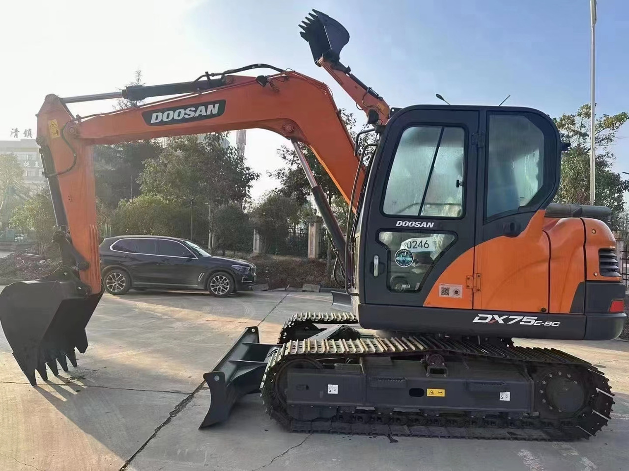 DOOSAN DX75 Mini excavator 7.5 ton - Mini rýpadlo: obrázek 1 DOOSAN DX75 Mini excavator 7.5 ton - Mini rýpadlo: obrázek 1