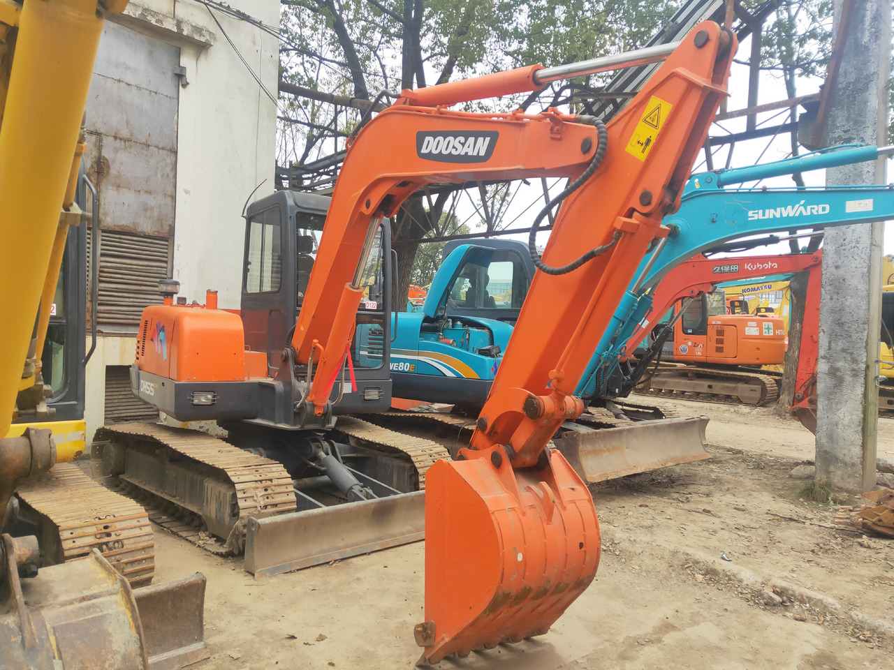 DOOSAN Mini Excavator DH5550 - Mini rýpadlo: obrázek 4 DOOSAN Mini Excavator DH5550 - Mini rýpadlo: obrázek 4