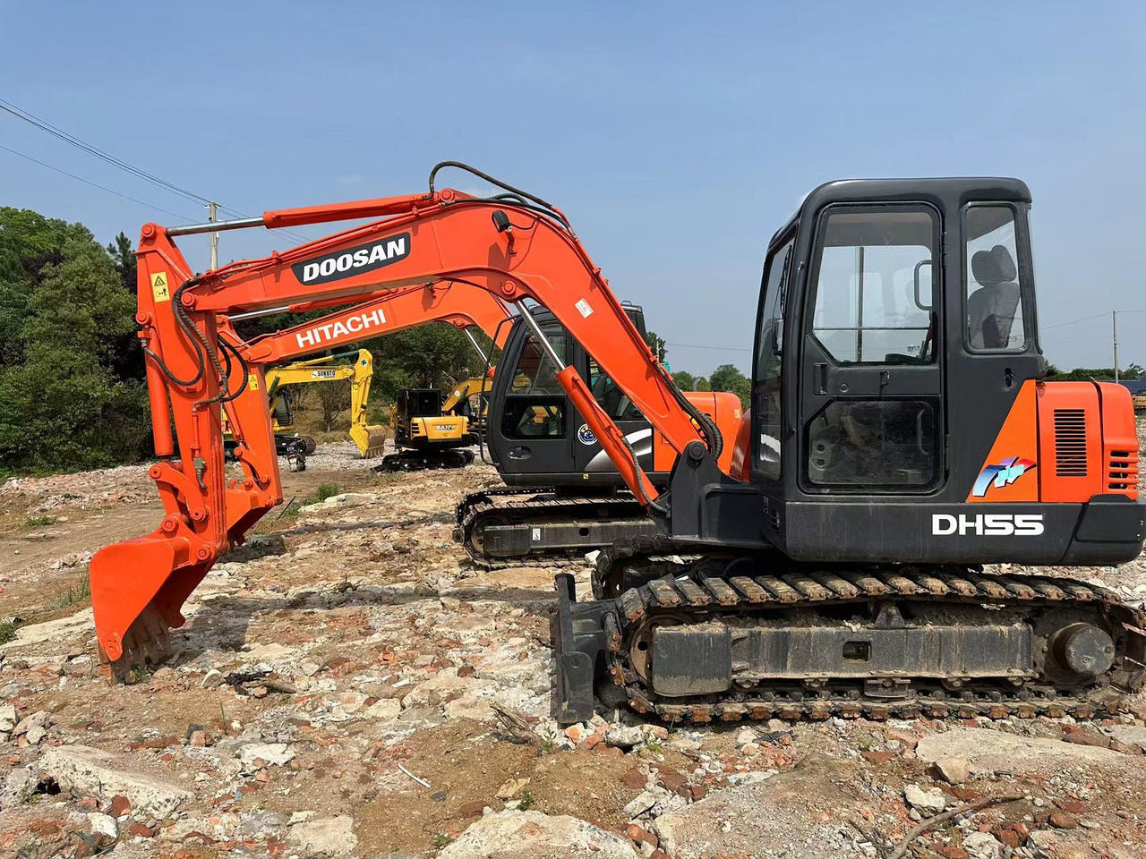 Doosan DH55 Mini Excavator Click for Discount - Mini rýpadlo: obrázek 1 Doosan DH55 Mini Excavator Click for Discount - Mini rýpadlo: obrázek 1