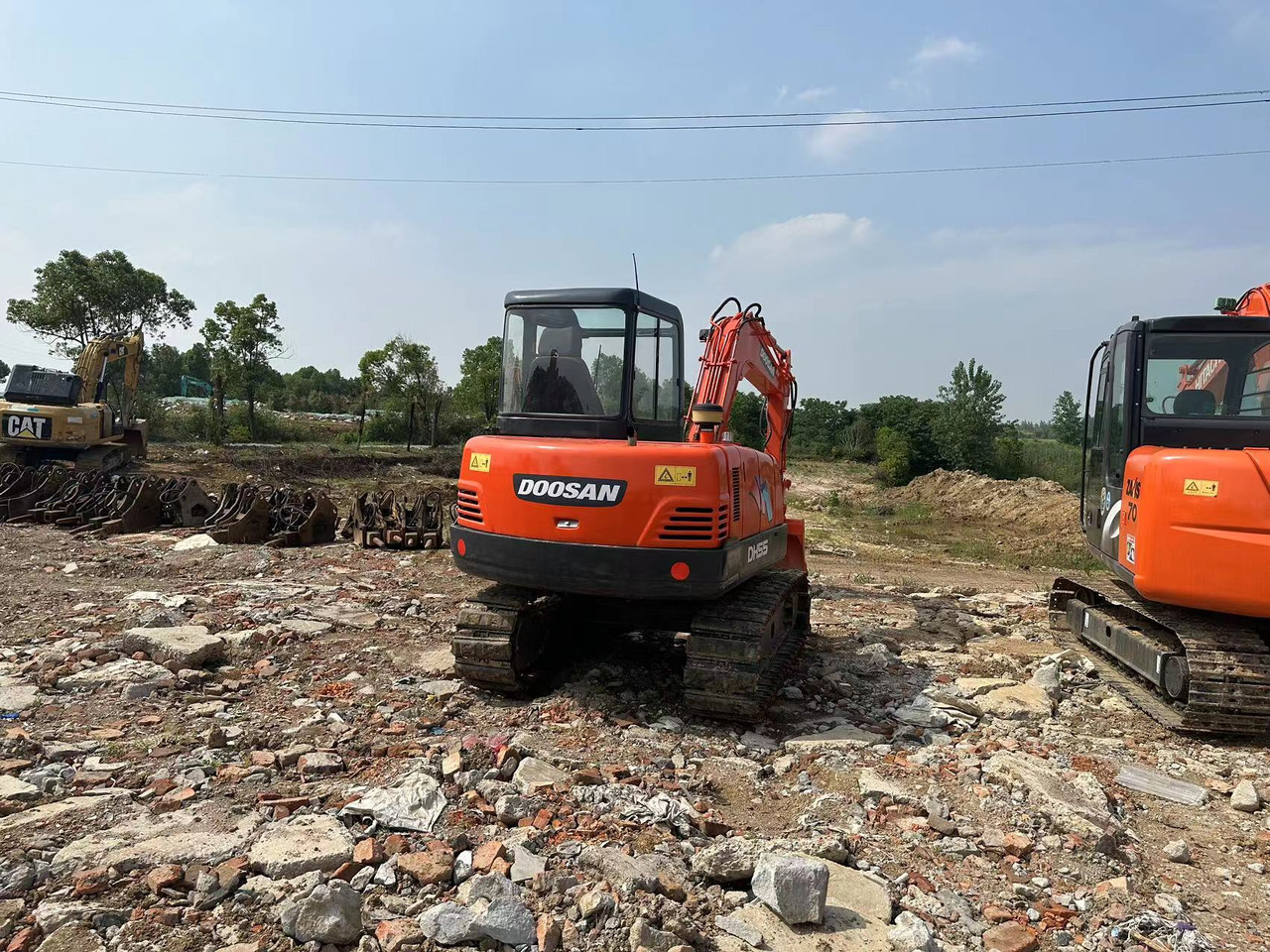 Doosan DH55 Mini Excavator Click for Discount - Mini rýpadlo: obrázek 3 Doosan DH55 Mini Excavator Click for Discount - Mini rýpadlo: obrázek 3