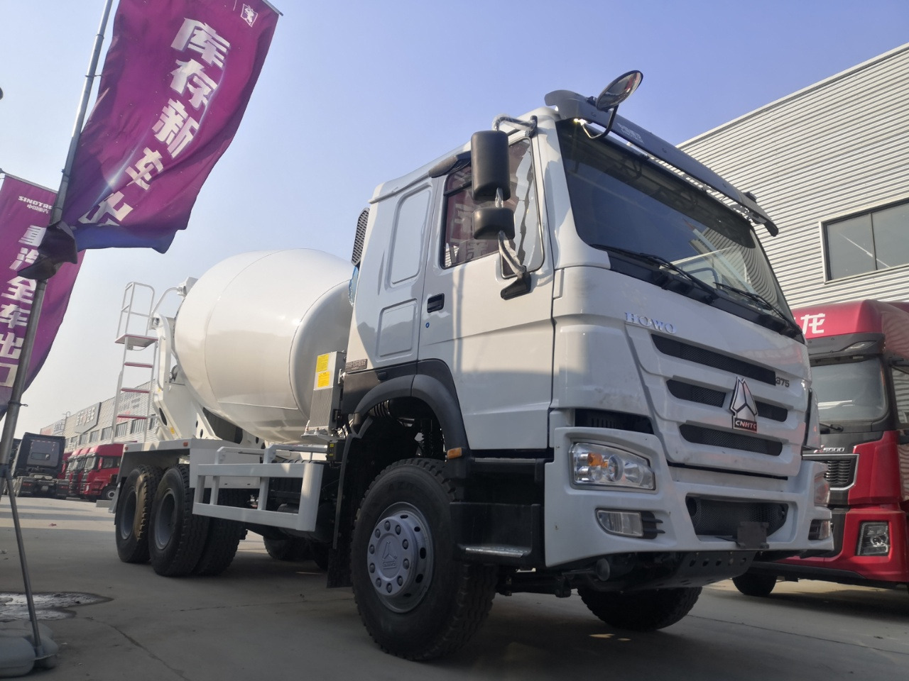 HOWO 10Cube Cement Mixer Truck 6*4 Click Here for Discount - Autodomíchávač: obrázek 1 HOWO 10Cube Cement Mixer Truck 6*4 Click Here for Discount - Autodomíchávač: obrázek 1