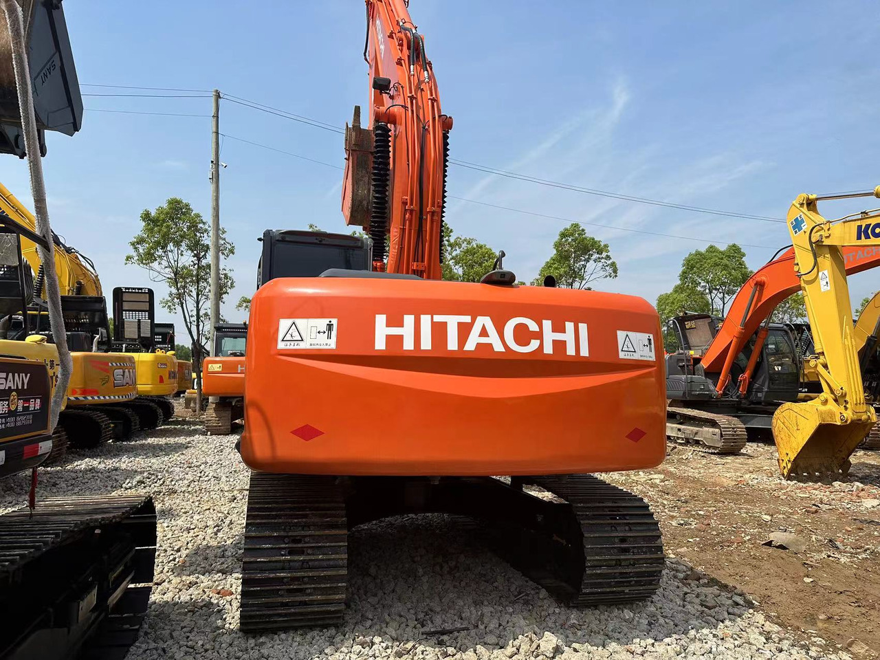 Pásové rýpadlo Hitachi ZX200 Excavator Click for Discount: obrázek 8 Pásové rýpadlo Hitachi ZX200 Excavator Click for Discount: obrázek 8