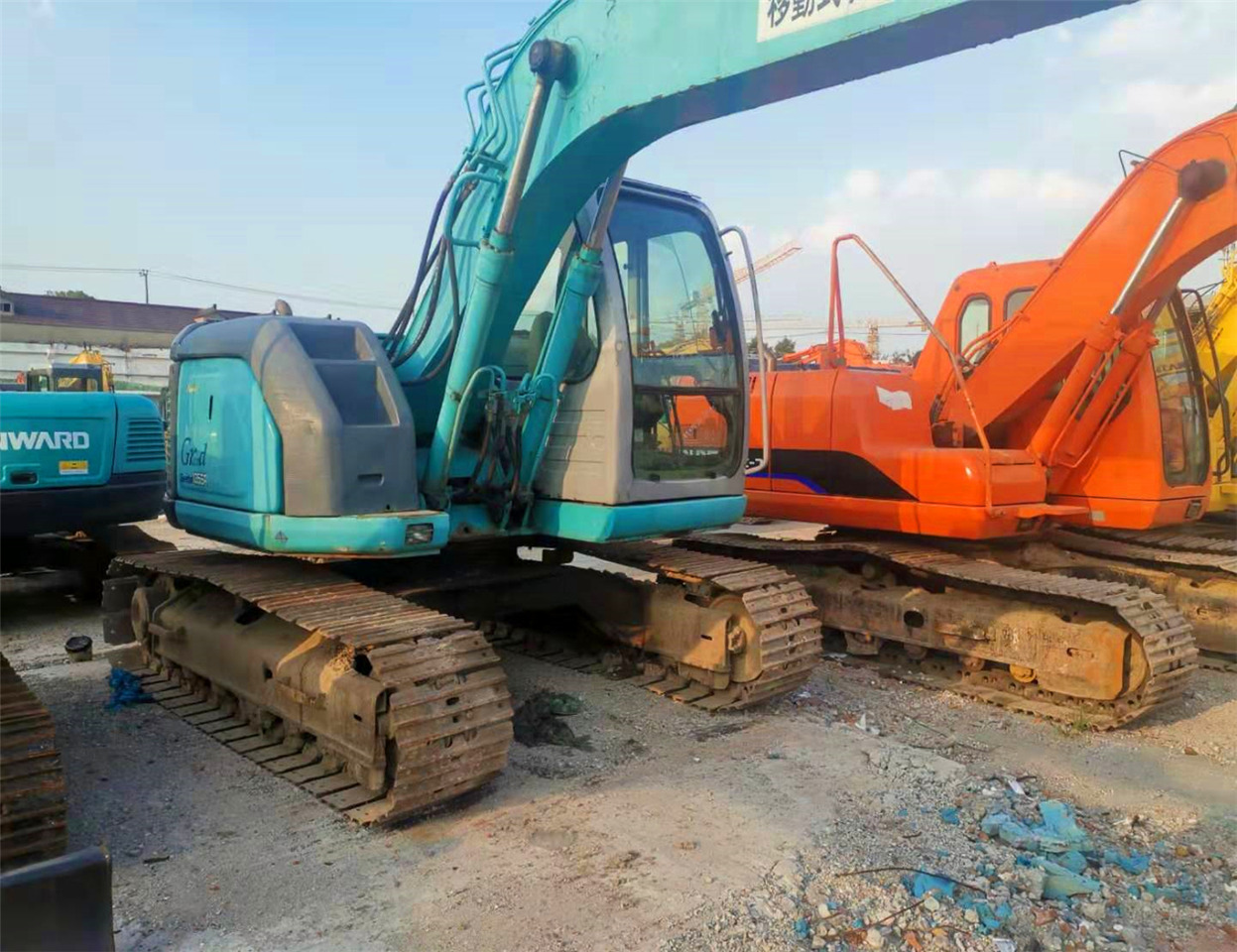 KOBELCO Crawler Excavator SK135 - Pásové rýpadlo: obrázek 1 KOBELCO Crawler Excavator SK135 - Pásové rýpadlo: obrázek 1