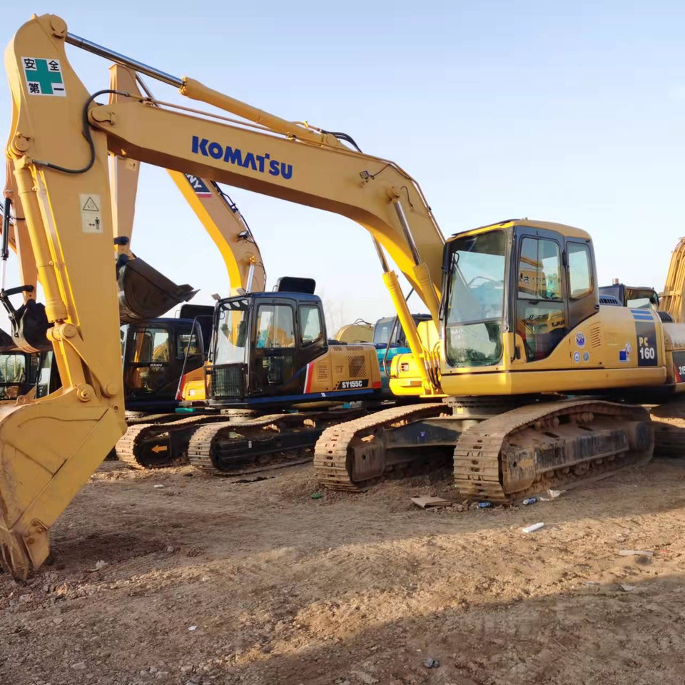 KOMATSU PC160-7 - Pásové rýpadlo: obrázek 4 KOMATSU PC160-7 - Pásové rýpadlo: obrázek 4