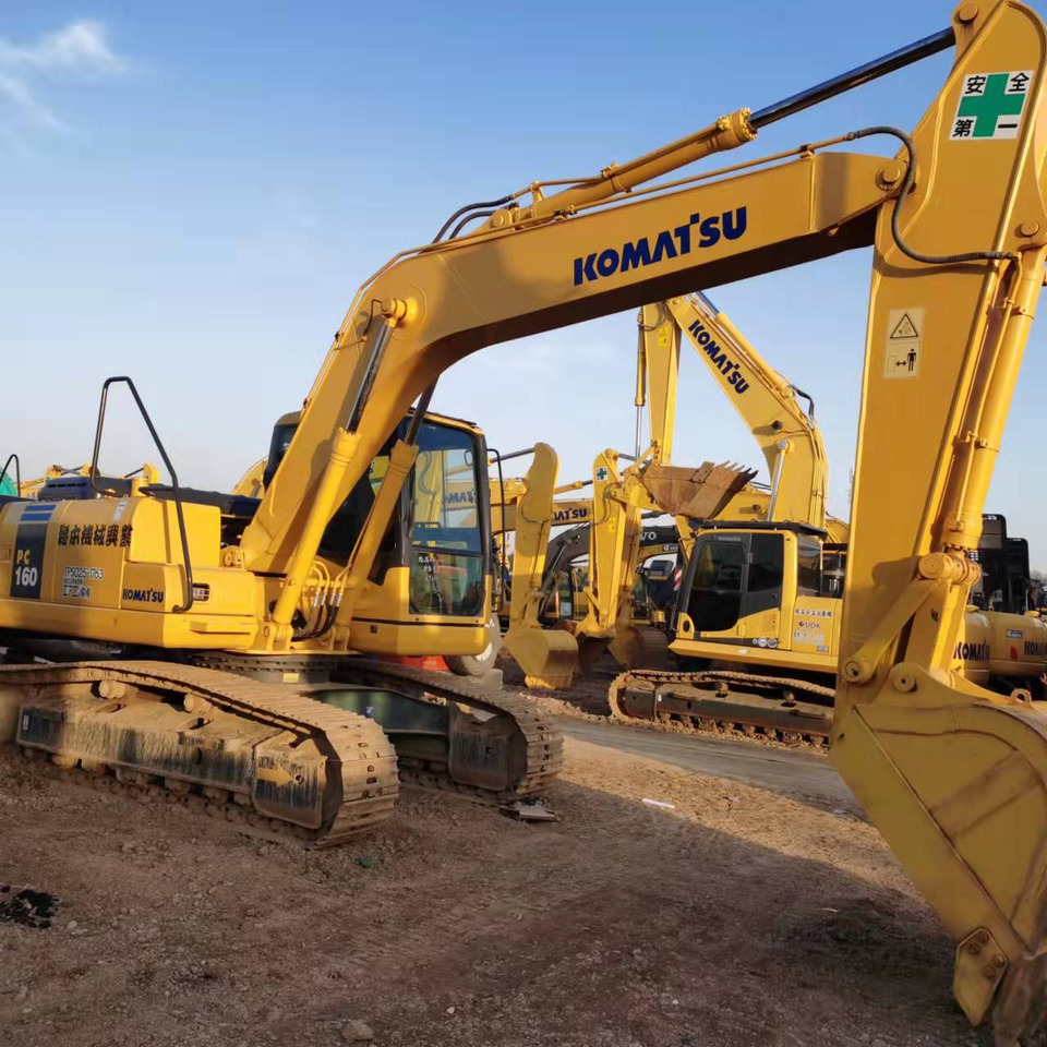 KOMATSU PC160-7 - Pásové rýpadlo: obrázek 1 KOMATSU PC160-7 - Pásové rýpadlo: obrázek 1