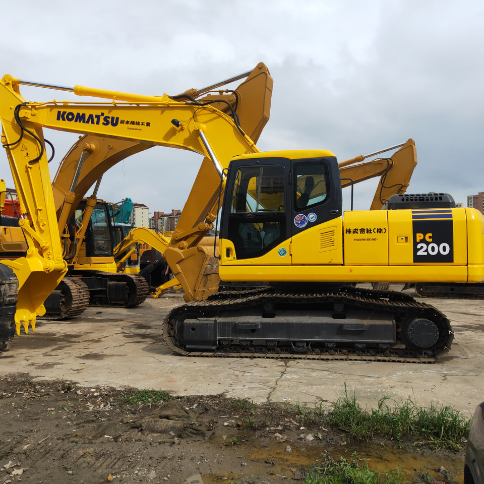 KOMATSU PC200-7 - Pásové rýpadlo: obrázek 1 KOMATSU PC200-7 - Pásové rýpadlo: obrázek 1